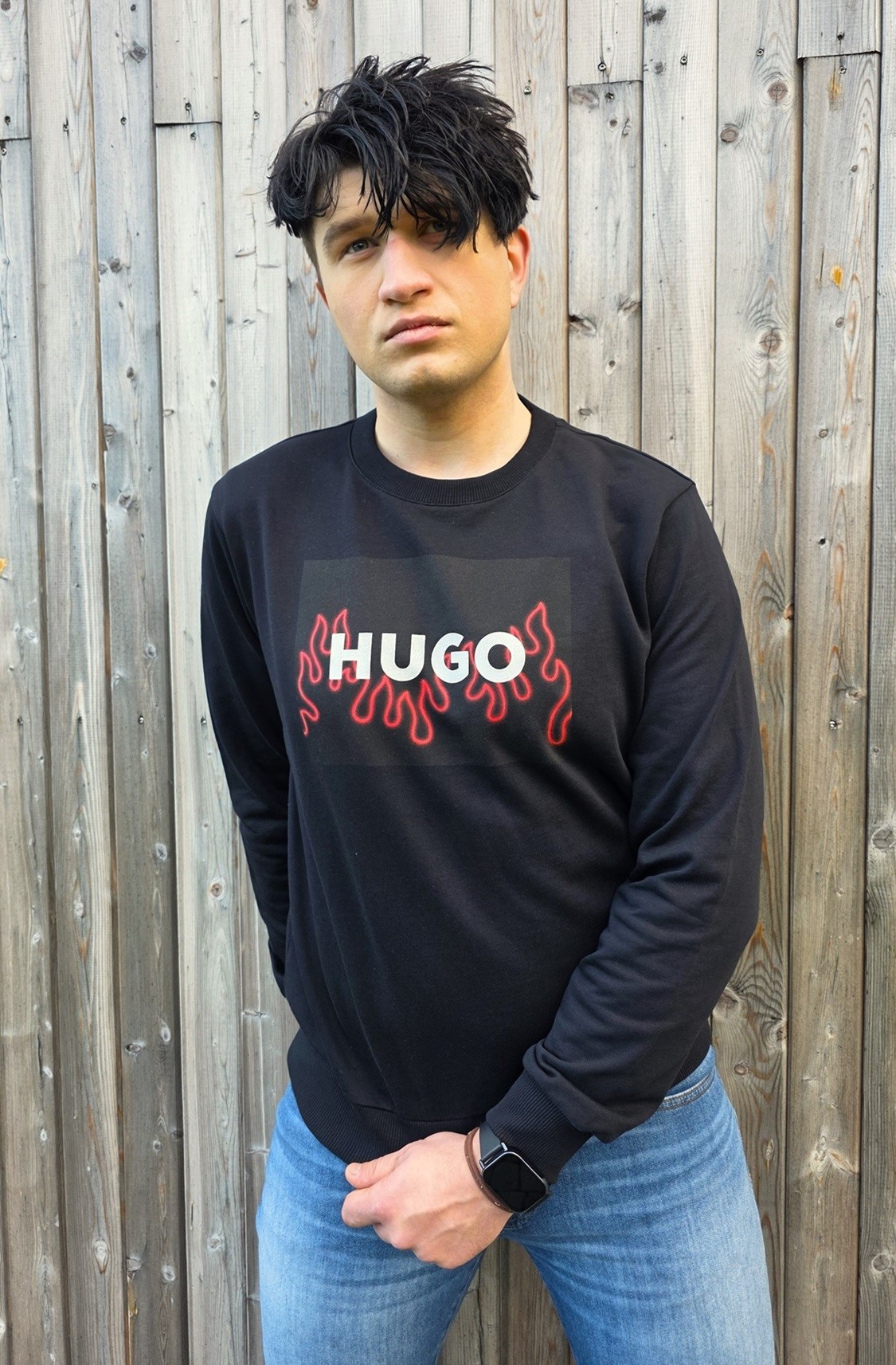 czarna bluza Hugo  zdjęcie 1