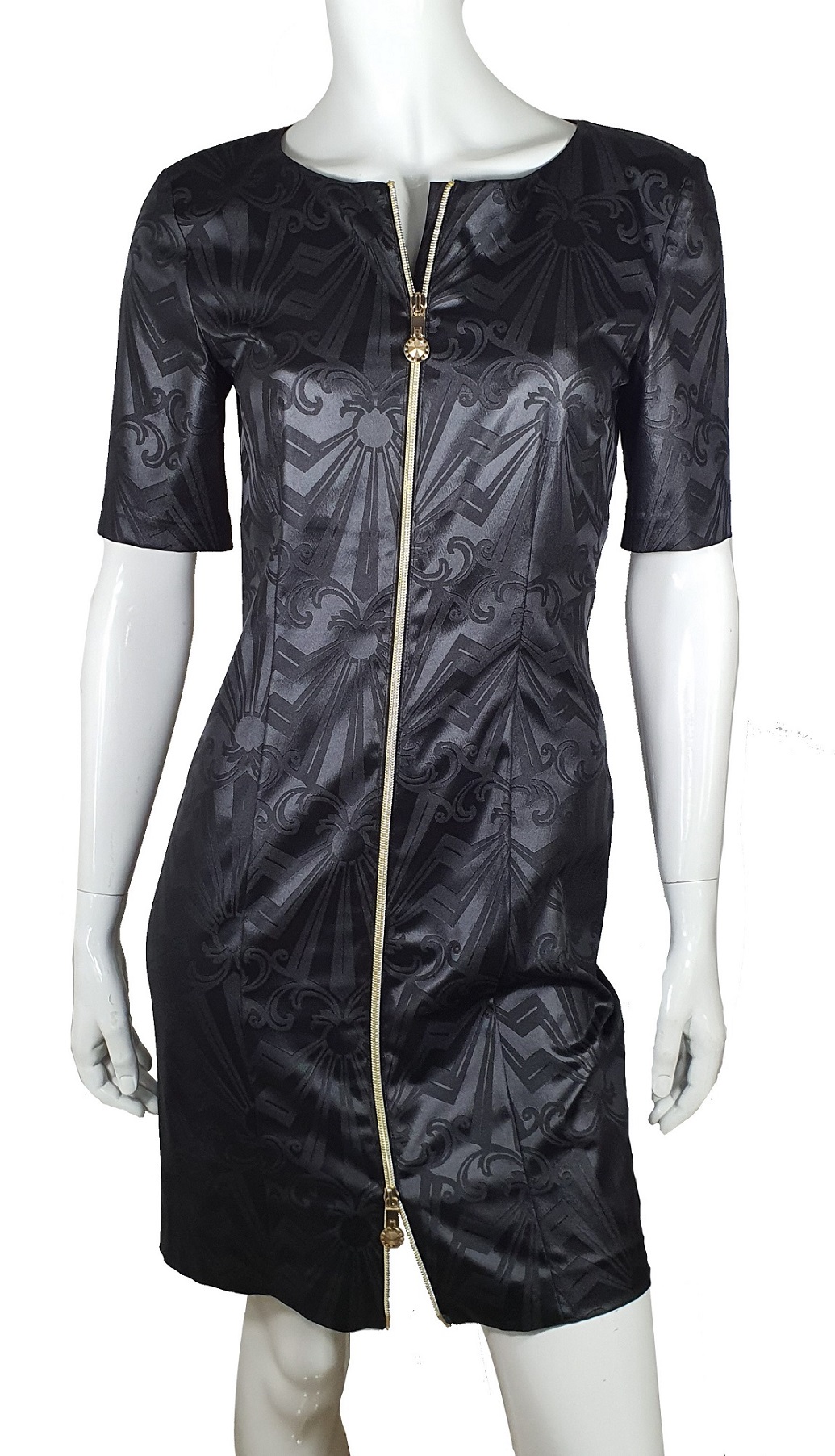 czarna sukienka Versace Jeans - Versace Jeans zdjęcie 1