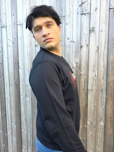 czarna bluza Hugo  zdjęcie 2