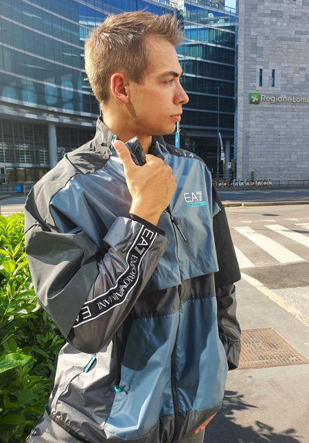 kurtka przeciwdeszczowa Emporio Armani EA7