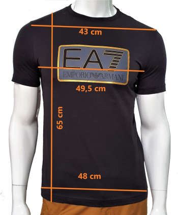 t-shirt męski Emporio Armani EA7 - Emporio Armani EA7