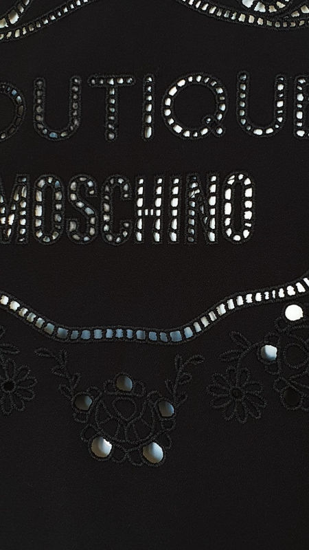 czarna bluzka Moschino Boutique - Moschnino zdjęcie 2