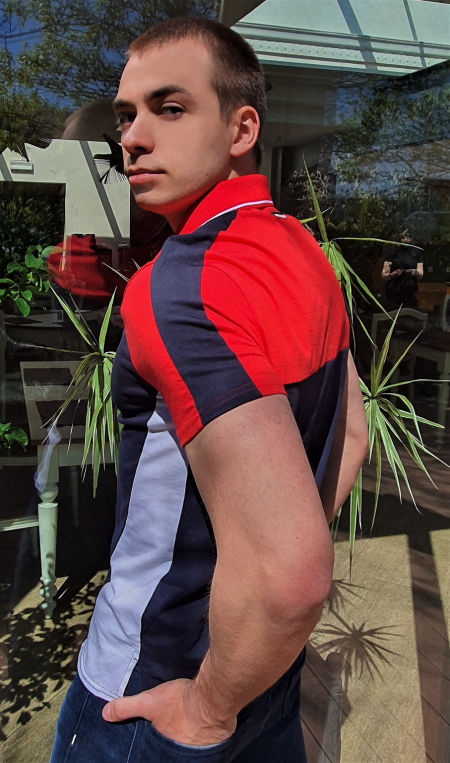 męska koszulka polo Armani Exchange