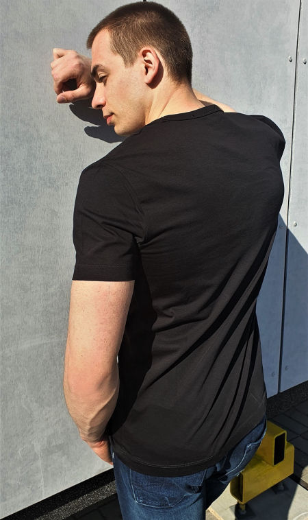 czarny t-shirt Ice Play