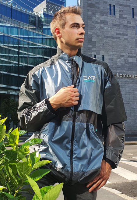 kurtka przeciwdeszczowa Emporio Armani EA7