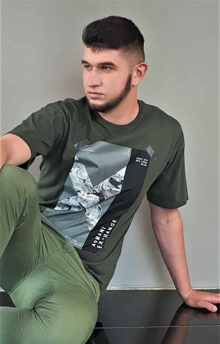 t-shirt męski Armani Exchange