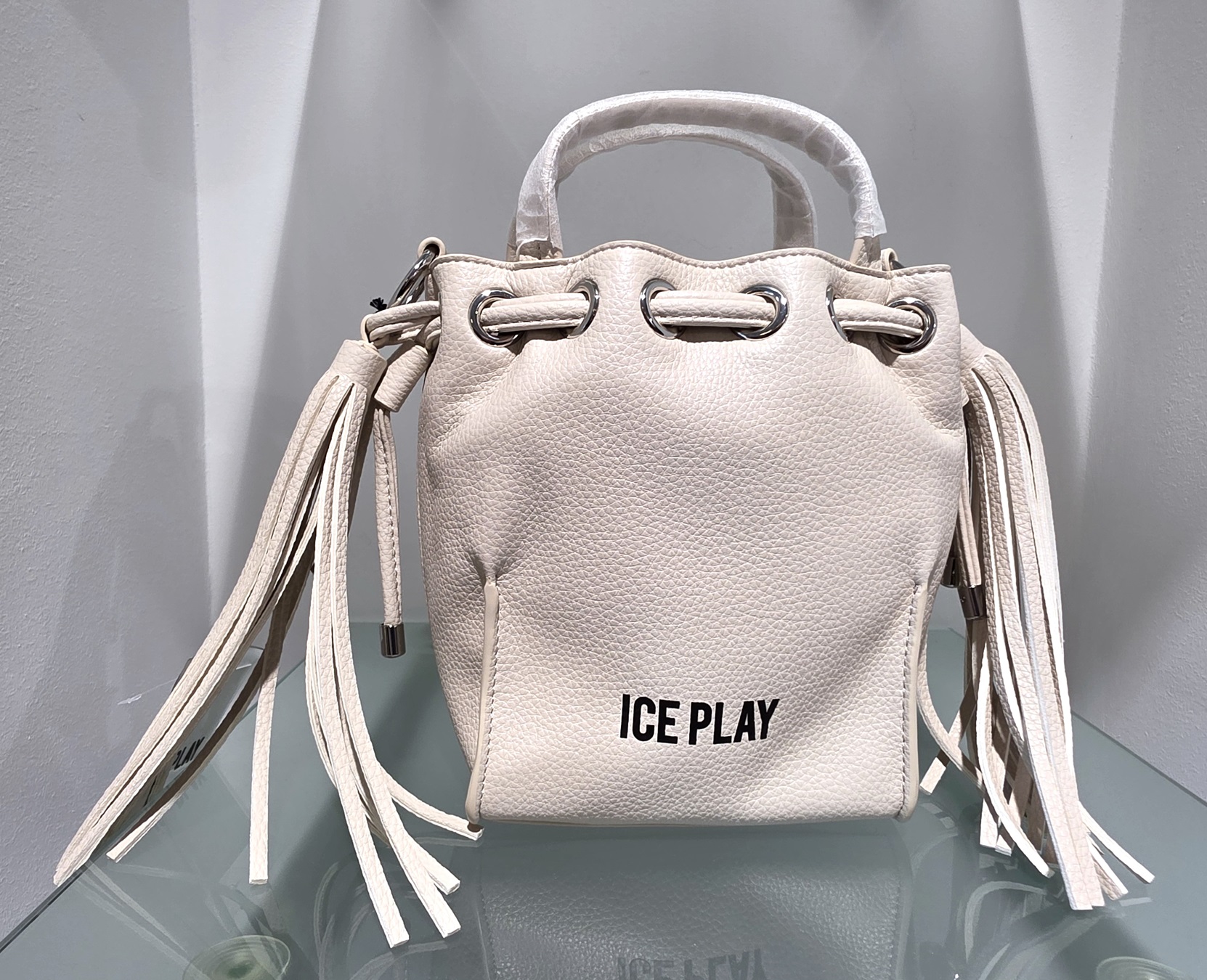 torebka Ice Play ecru zdjęcie 1